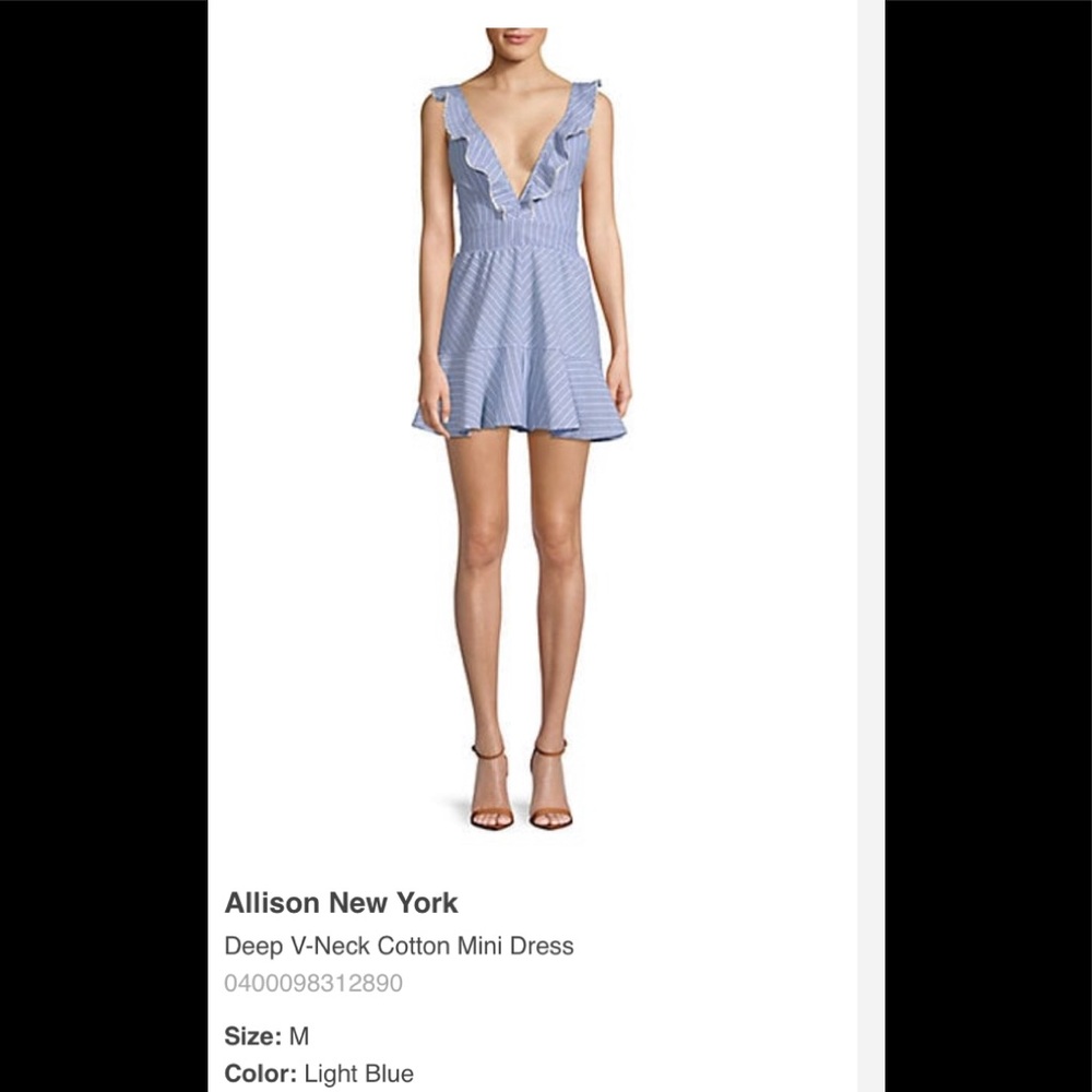 ALLISON NEW YORK ROMPER SIZE M - Picture 2 of 2